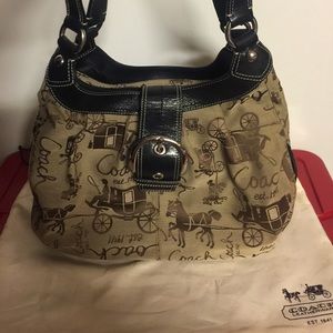 Authentic Coach Stagecoach Shoulder Bag